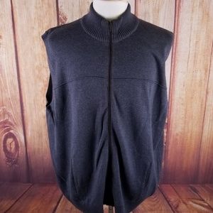 NWT Southern Pines Gray Vest Golf Size XXL B96